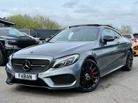 Used Mercedes C43 AMG Premium 367 HP (269 kW) 2017 Grey Coupe