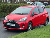 Used Toyota Yaris 2016 Red Hatchback