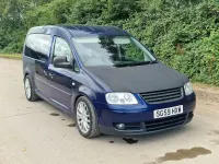 Used VW Caddy Life 140 HP (102 kW) 2009 Blue MPV