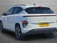 Used Hyundai Kona N Line 137 HP (100 kW) 2026 White SUV