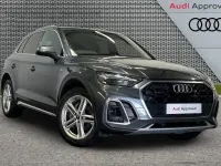 Used Audi Q5 S-Line 200 HP (147 kW) 2023 Grey SUV