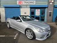 Used Mercedes E350 265 HP (194 kW) 2013 Silver Cabriolet