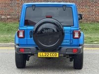 Used Jeep Wrangler Overland 268 HP (197 kW) 2022 Blue SUV
