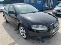 Used Audi A3 Sportback Sport 102 HP (75 kW) 2009 Black Hatchback