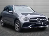 Used Mercedes GLC300 AMG line 328 HP (241 kW) 2022 Grey SUV
