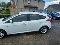 Used Ford Focus Titanium 125 HP (91 kW) 2017 White Hatchback