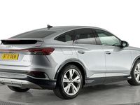 Used Audi Q4 Sportback e-tron S-Line 150 kW (204 HP) 2022 Silver SUV