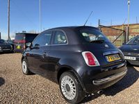 Used Fiat 500 Lounge 69 HP (50 kW) 2011 Black Hatchback
