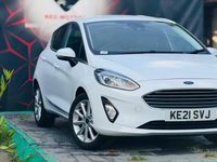 Used Ford Fiesta Titanium 2021 White Hatchback