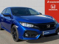Used Honda Civic EX 129 HP (94 kW) 2017 Blue Hatchback