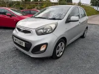 Used Kia Picanto 68 HP (50 kW) 2013 Silver Hatchback