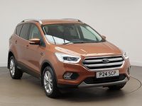 Used Ford Kuga Titanium 120 HP (88 kW) 2018 Brown SUV