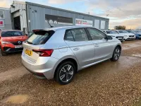 Used Skoda Fabia SE L 110 HP (80 kW) 2022 Silver Hatchback