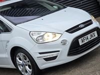 Used Ford S-MAX Titanium 163 HP (119 kW) 2014 White MPV