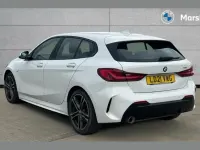 Used BMW 118 M Sport 134 HP (98 kW) 2021 White Hatchback