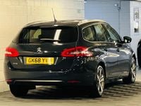 Begagnad Peugeot 308 SW Allure 2018 Grå Kombi