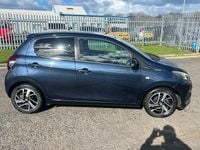 Used Peugeot 108 Allure 82 HP (60 kW) 2016 Blue Hatchback