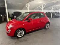 Used Fiat 500 Lounge 69 HP (50 kW) 2013 Red Hatchback