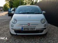 Usado Fiat 500 Lounge 85 HP (62 kW) 2012 Branco Citadino