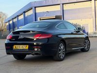 Second-hand Mercedes C200 184 CP (135 kW) 2016 Negru Coupe
