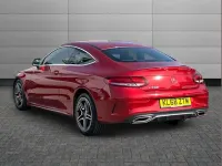 Used Mercedes C300 AMG Line Premium 258 HP (189 kW) 2019 Red Coupe