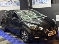 Used Nissan Micra Acenta 90 HP (66 kW) 2017 Black Hatchback