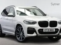 Used BMW X3 M Sport 187 HP (137 kW) 2021 White SUV