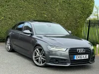 Used Audi A6 Black Edition 218 HP (160 kW) 2016 Grey Sedan