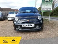 Begagnad Abarth 595 Competizione 180 HK (132 kW) 2015 Svart Halvkombi