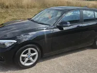 Used BMW 118 Comfort Edition 2017 Metallic black Hatchback