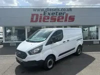 Used Ford Transit Custom 105 HP (77 kW) 2022 White Van