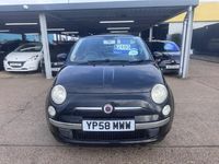 Used Fiat 500 Lounge 2008 Black Hatchback