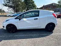 Used Ford Fiesta 75 HP (55 kW) 2013 White Van