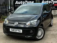 Used VW up! high up! 75 HP (55 kW) 2013 Black Hatchback