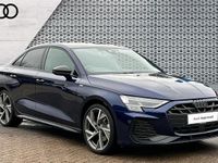 Used Audi A3 Black Edition 150 HP (110 kW) 2025 Blue Sedan