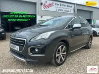 Used Peugeot 3008 Allure 2016 Grey Hatchback