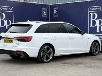 Used Audi A4 Black Edition 187 HP (137 kW) 2020 White Estate