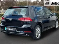 Used VW Golf VII SE 113 HP (83 kW) 2017 Black Hatchback