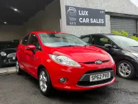 Used Ford Fiesta Zetec 2012 Red Hatchback