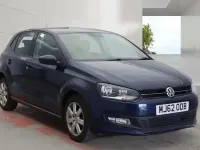 Used VW Polo Match 70 HP (51 kW) 2012 Blue Hatchback