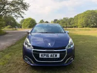 Used Peugeot 208 Allure 2016 Blue Hatchback
