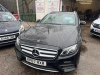 Used Mercedes E220 AMG line 194 HP (142 kW) 2017 Black Estate
