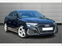 Used Audi A3 S-Line 150 HP (110 kW) 2023 Black Sedan