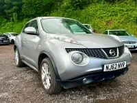 Used Nissan Juke Tekna 117 HP (86 kW) 2012 Silver SUV