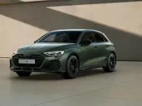 New Audi A3 Sportback Black Edition 2026 Green Hatchback