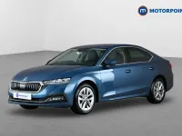 Used Skoda Octavia SE L First Edition 150 HP (110 kW) 2021 Blue Hatchback