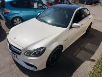 Used Mercedes E63 AMG AMG 550 HP (404 kW) 2013 Pearl white Sedan