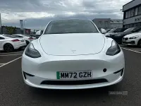 Used Tesla Model Y Long Range AWD 378 kW (514 HP) 2022 White SUV