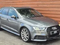 Used Audi A3 Black Edition 184 HP (135 kW) 2017 Grey Hatchback