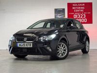 Begagnad Seat Ibiza SE Technology 95 HK (69 kW) 2019 Svart Halvkombi